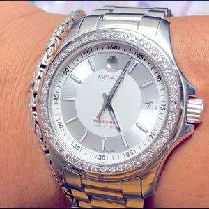 MOVADO 800 Sub-Sea 1 CT Diamond Bezel